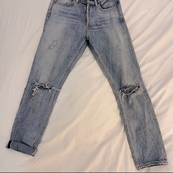 AGOLDE jamie high rise classic jeans size 25 - Picture 6 of 12